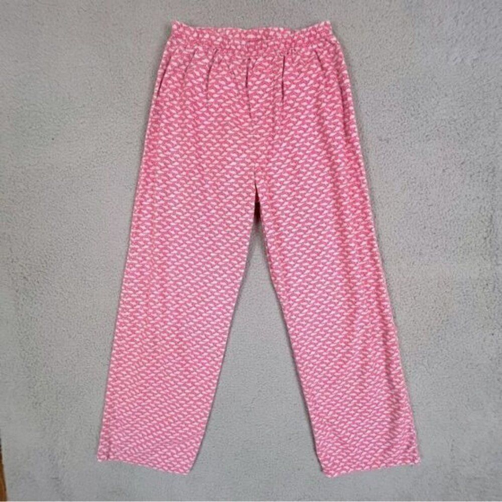 VINEYARD VINES WOMENS PAJAMAS PINK AND GRAY SIZE S - Picture 3 of 10